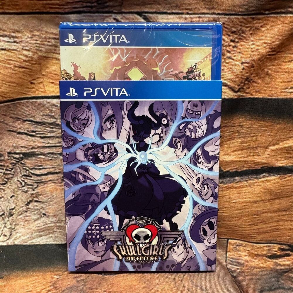 Skullgirls 2nd Encore Sony PS Vita Limited Run Games New Sealed with Slipcover